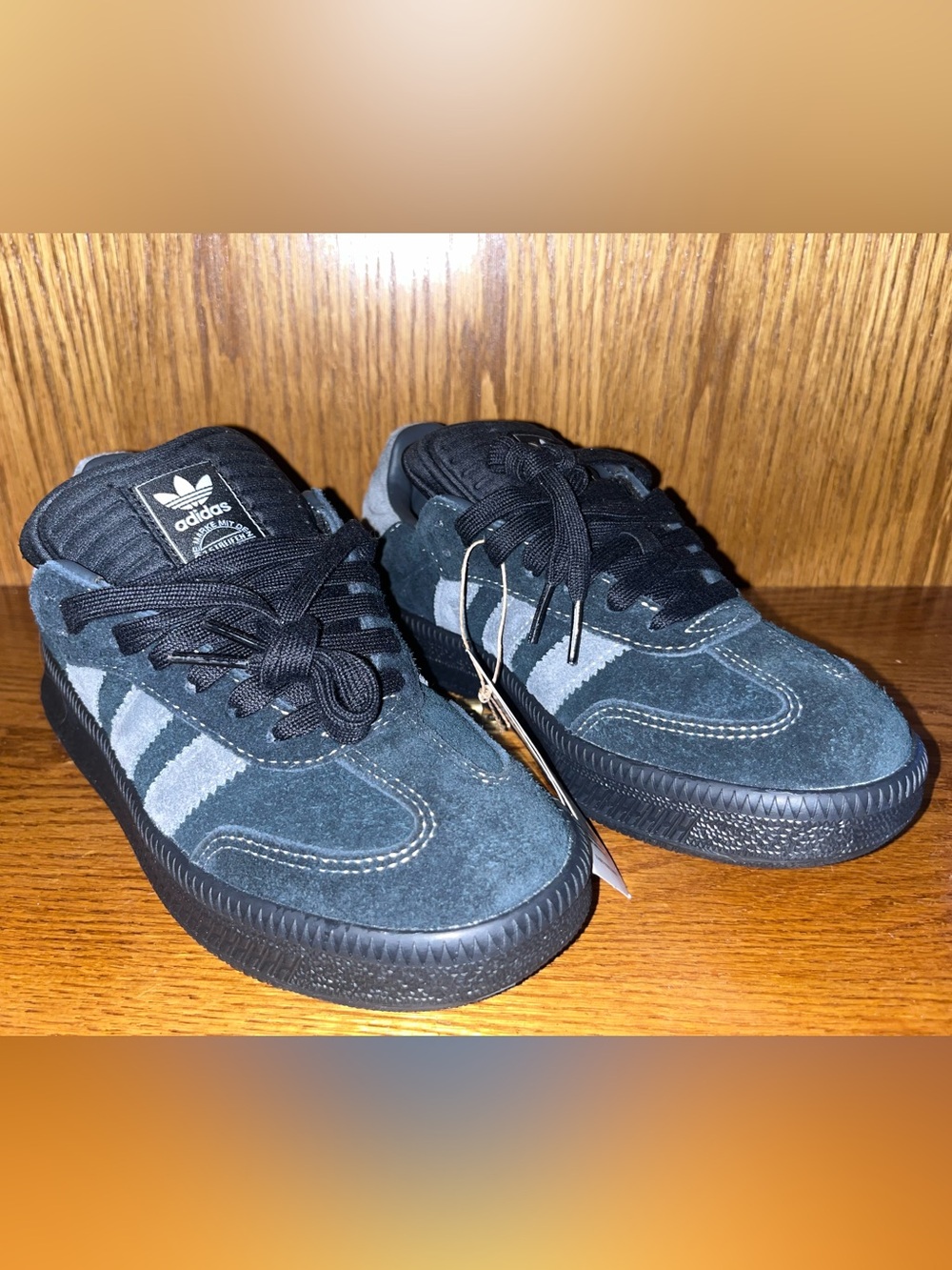 Adidas Samba XLG Carbon Black Sneakers